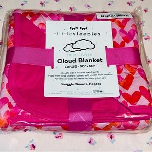 Little Sleepies Valentine’s Day Bamboo Blanket